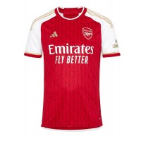 Camisa de Futebol Arsenal Benjamin White #4 Equipamento Principal 2023-24 Manga Curta
